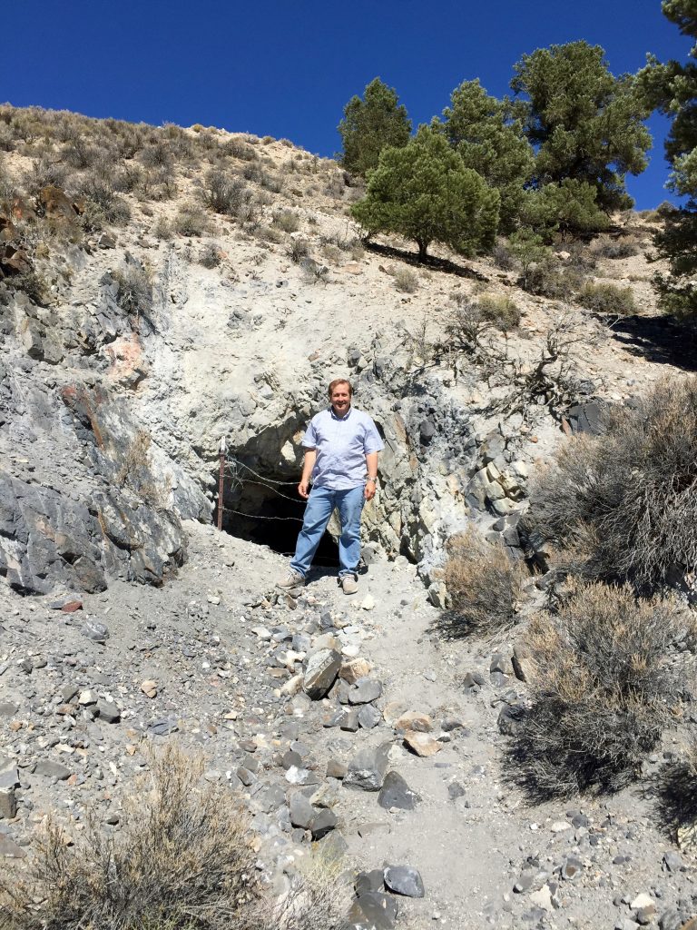 Bill Walter at Nevada Test site.