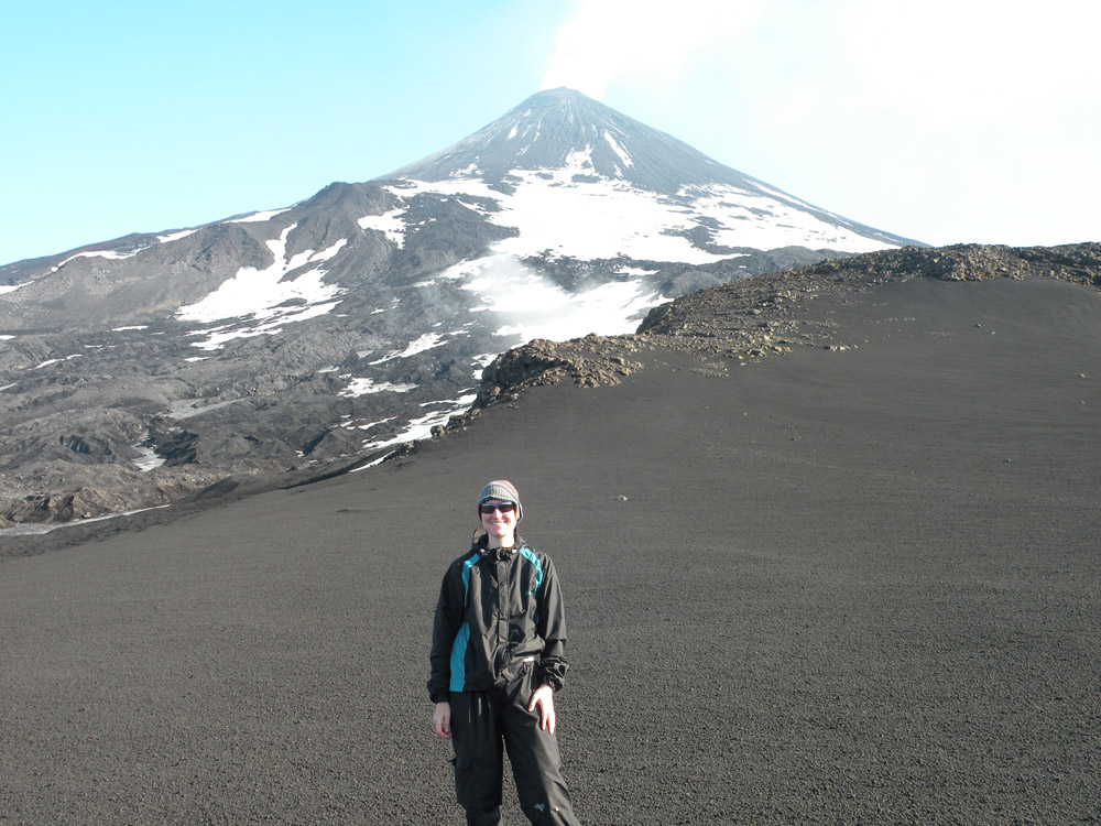 Amanda Lough in Antarctica.