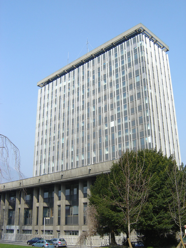 Grenoble City Hall Building.