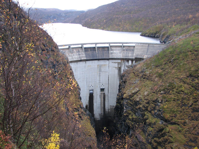 Alta Dam in Norway